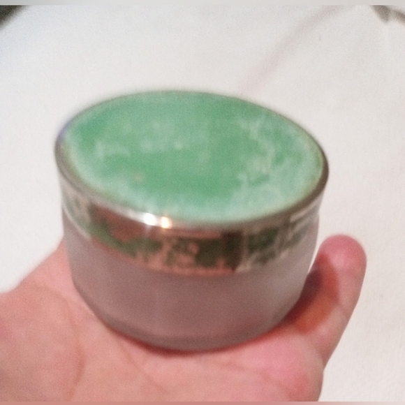 GLASS VANITY POWDER JARS & LIDS LOT OF 5 DRESSER JARS TRINKET JARS VINTAGE - Picture 5 of 12